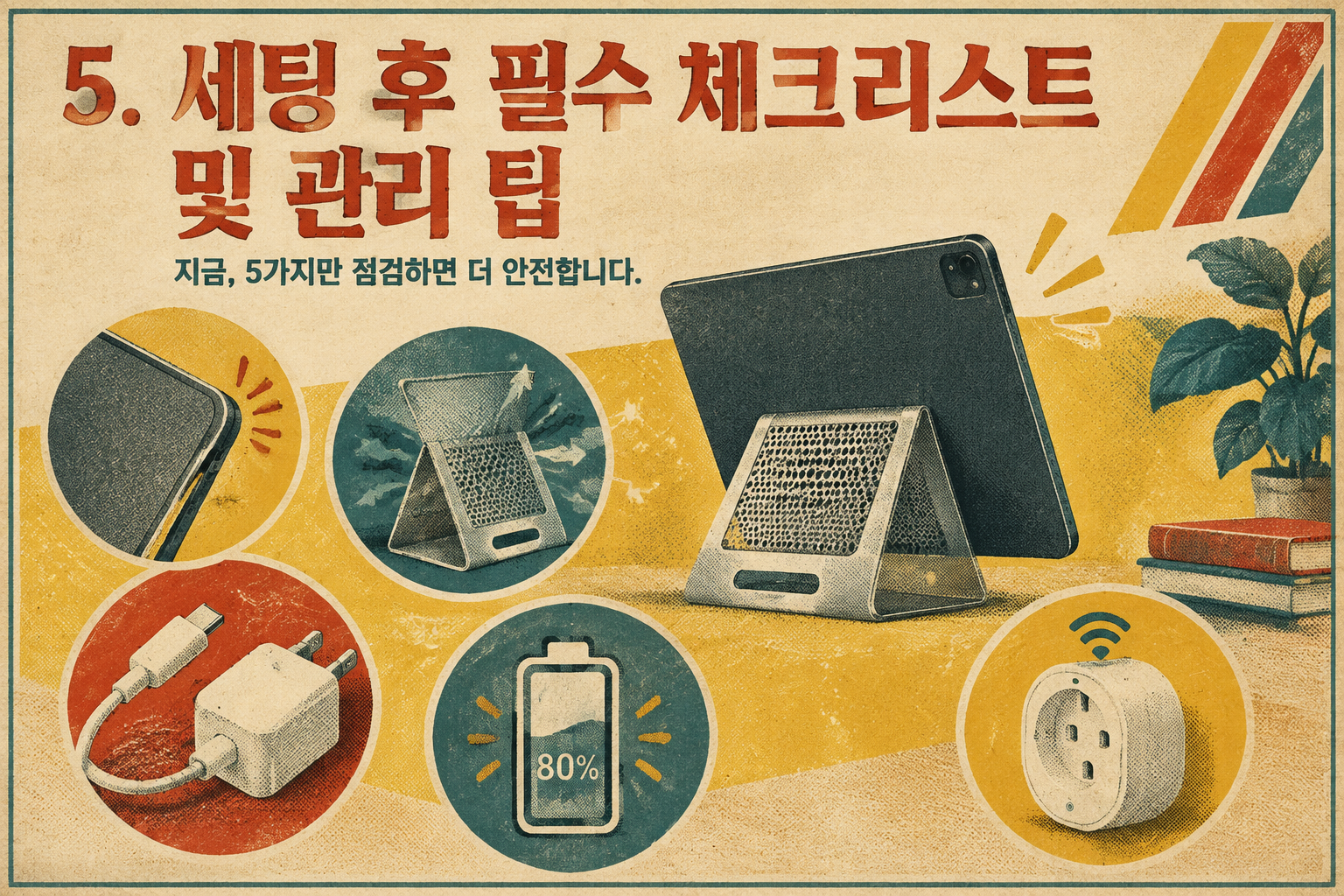 구형 태블릿 배터리 스웰링 방지를 위한 실전 점검 체크리스트