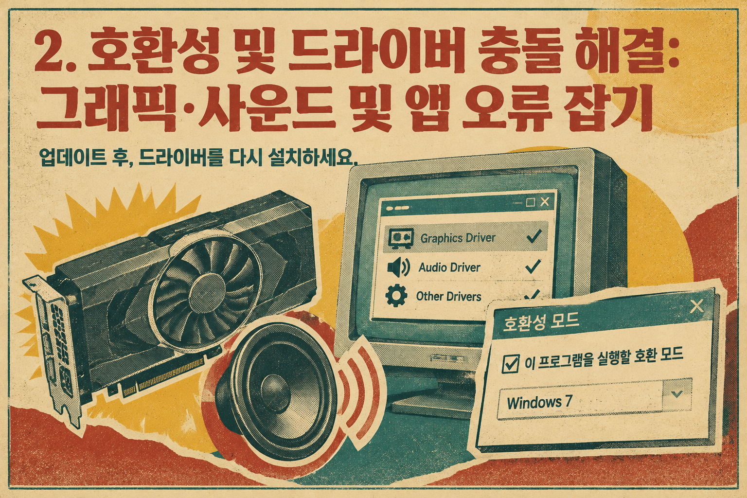 Windows 11 26H2 오류 방지를 위한 그래픽 드라이버 호환성 설정
