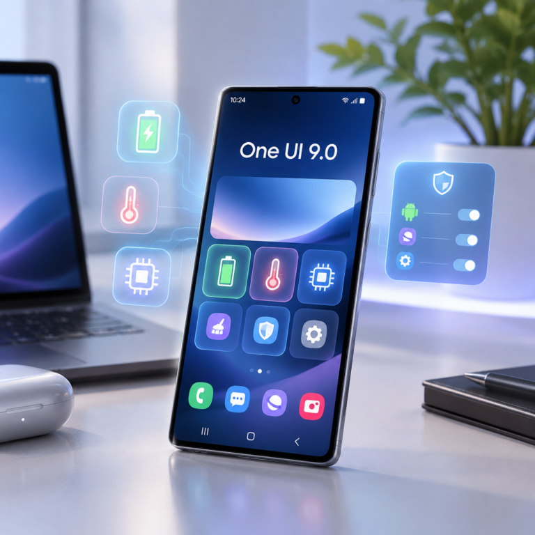 One UI 9.0 배터리 광탈 및 발열 오류 해결 가이드 대표 이미지