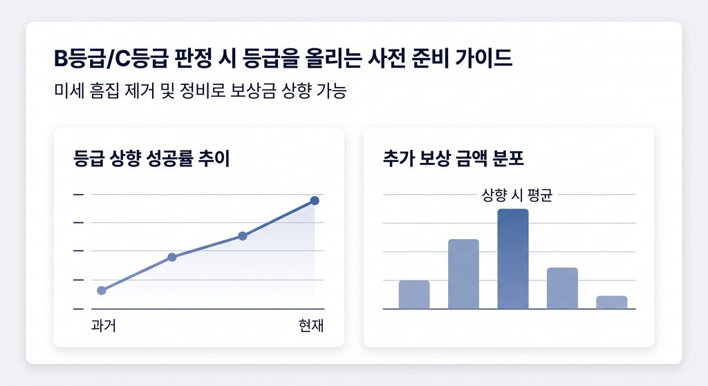 B등급/C등급 판정 시 등급을 올리는 사전 준비 가이드
