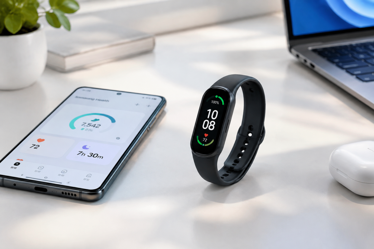 Galaxy Wearable 앱 알림 제어 및 삼성 헬스 심박수 측정 주기 배터리 절약 설정 방법